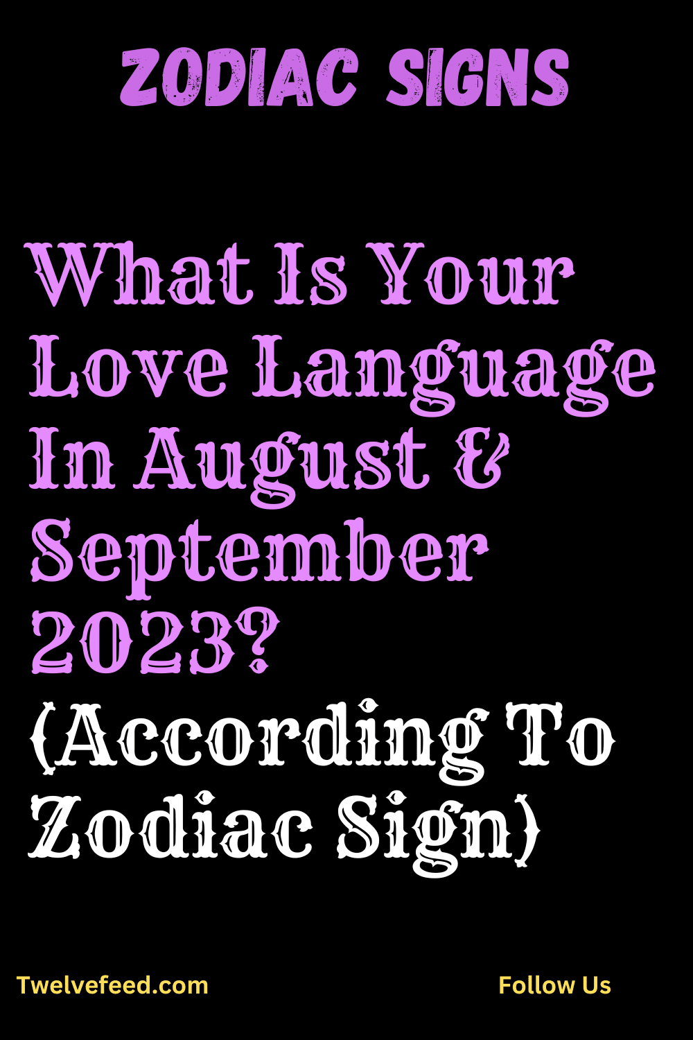 Zodiac Signs 19 