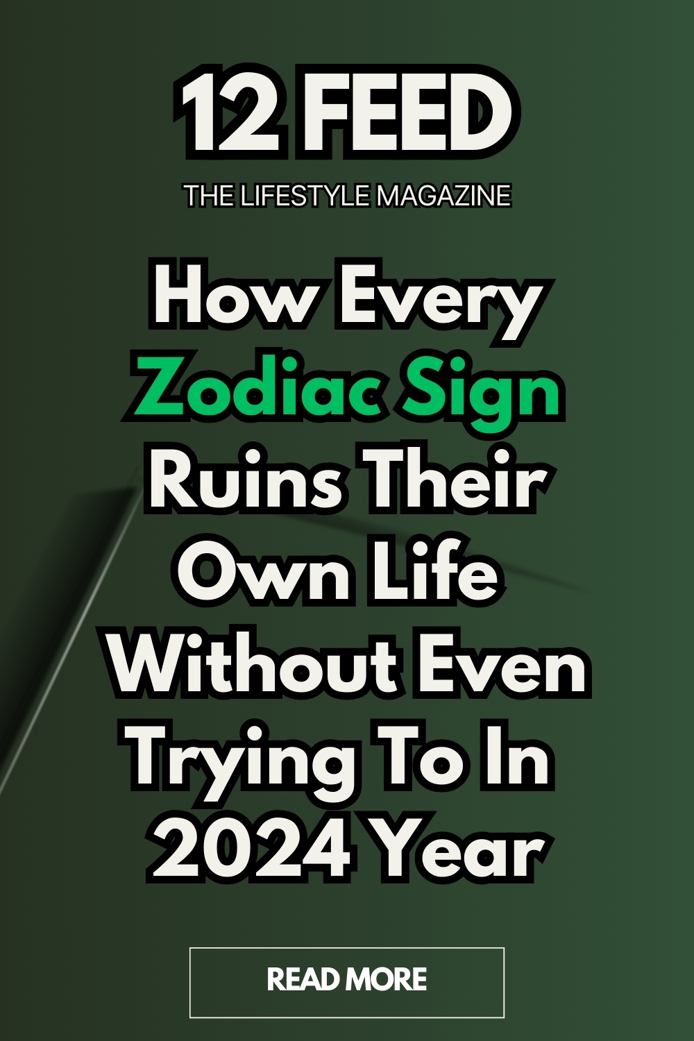 How Every Zodiac Sign Ruins Their Own Life Without Even Trying To In 2024 Year