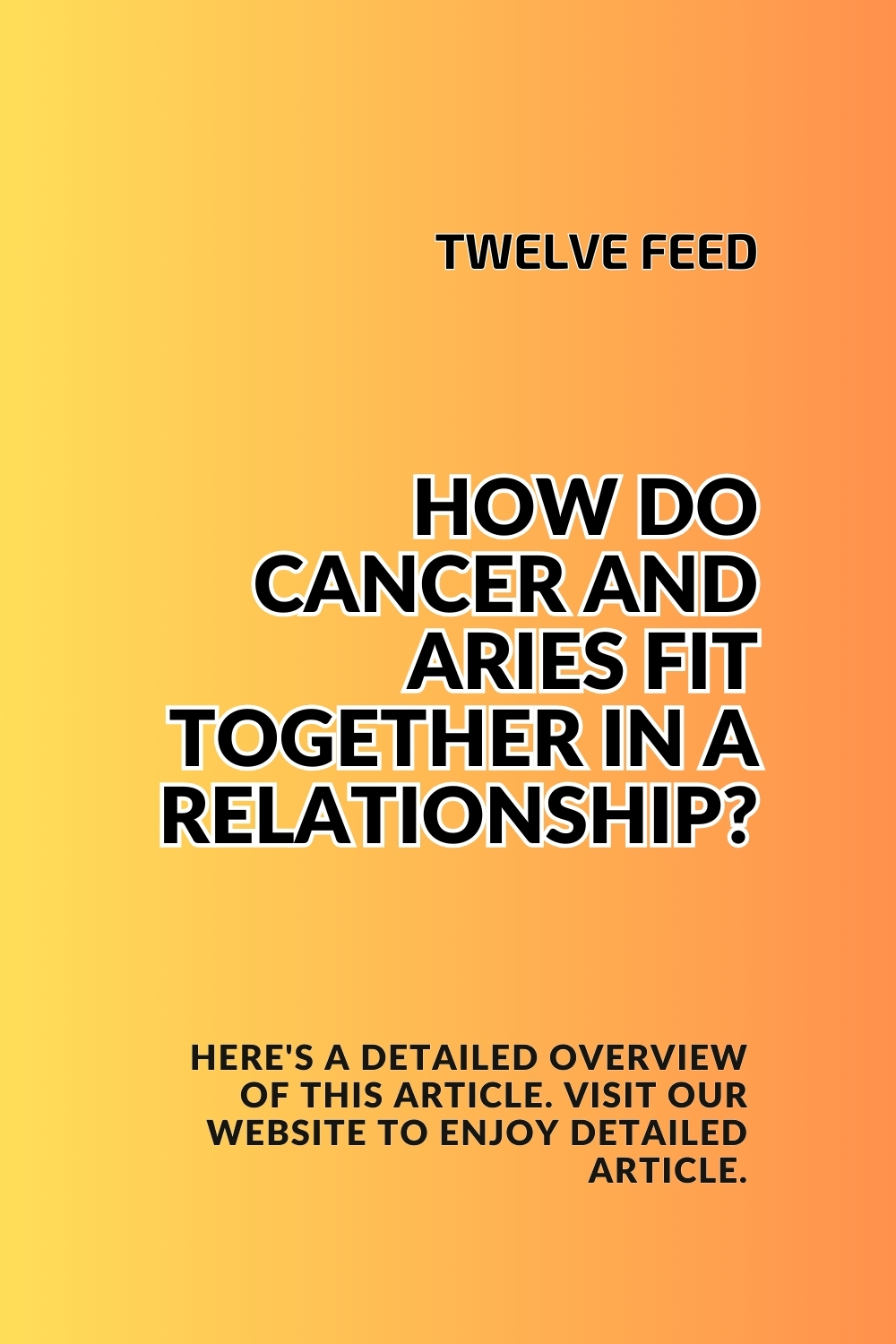 How Do Cancer And Aries Fit Together In A Relationship?