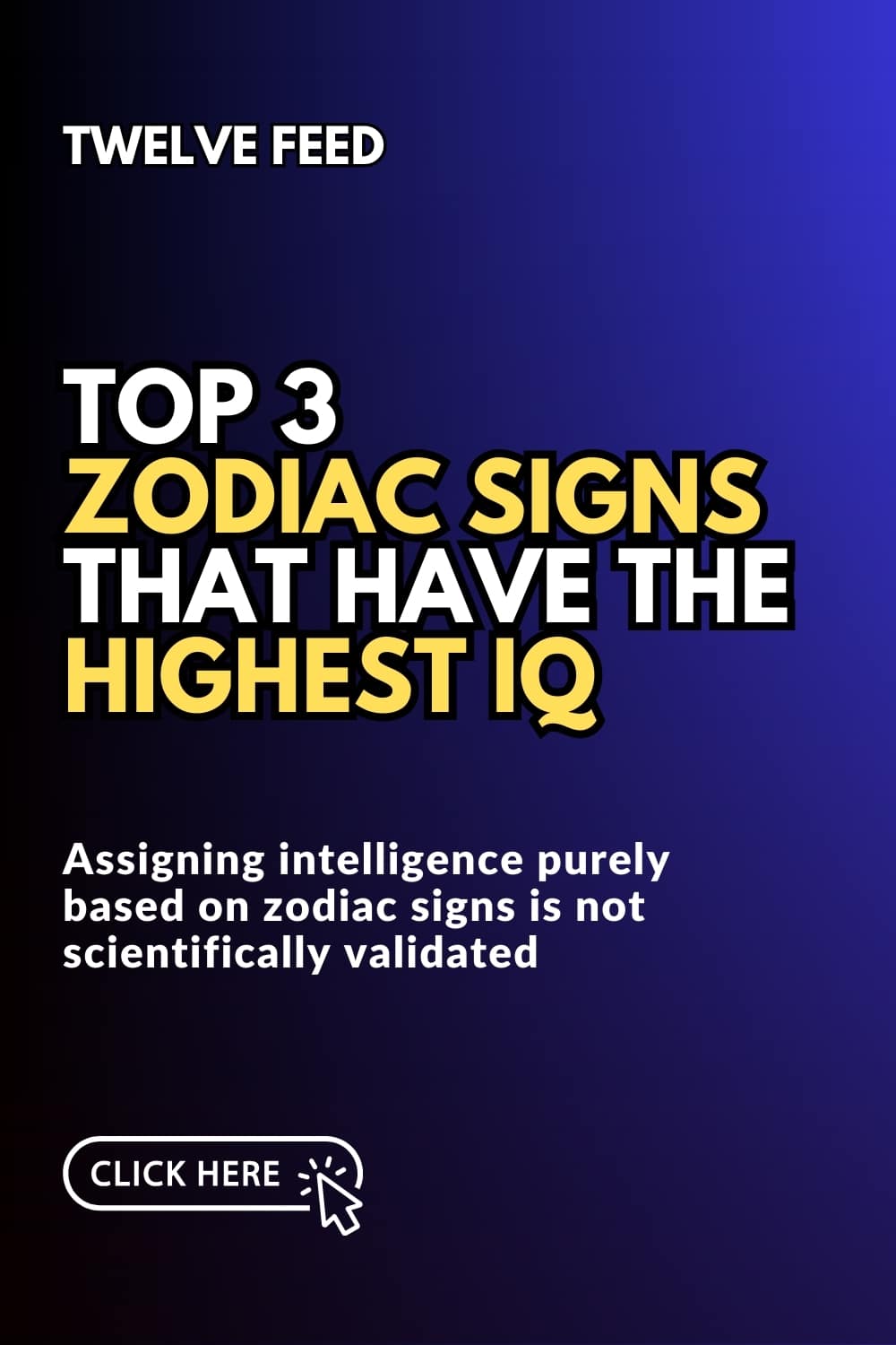 Top 3 Zodiac Signs That Have The Highest IQ