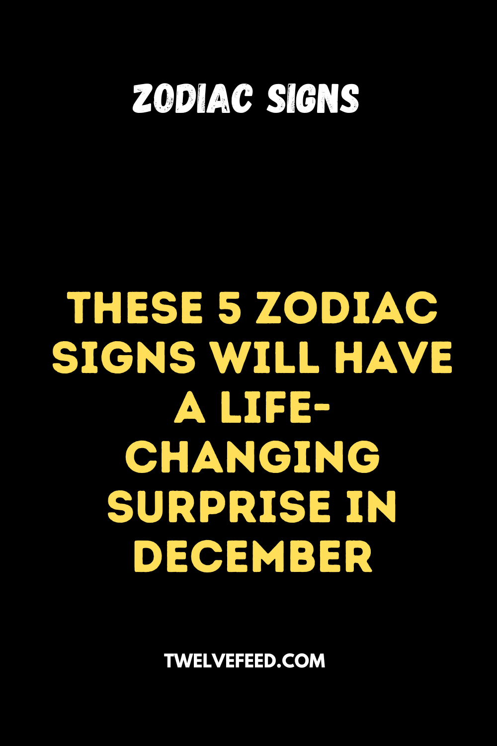 These 5 Zodiac Signs Will Have A Life-changing Surprise In December