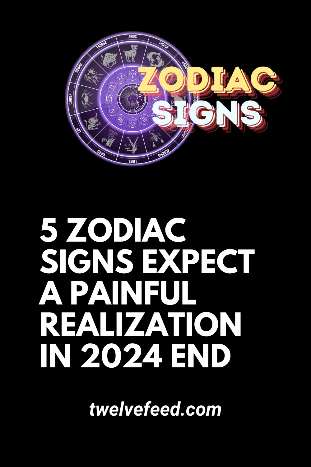 5 Zodiac Signs Expect A Painful Realization In 2024 End