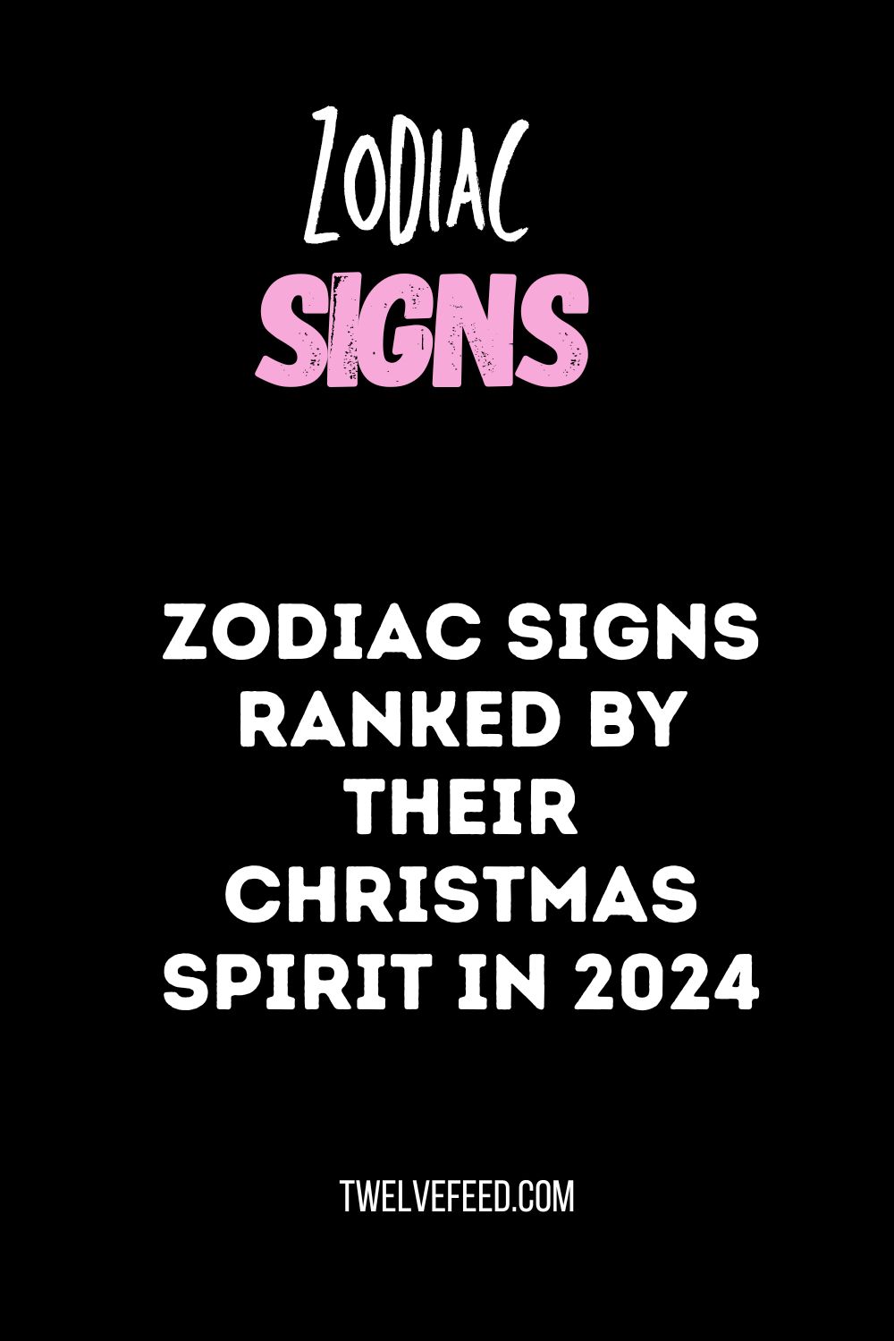 Zodiac Signs Ranked by Their Christmas Spirit in 2024