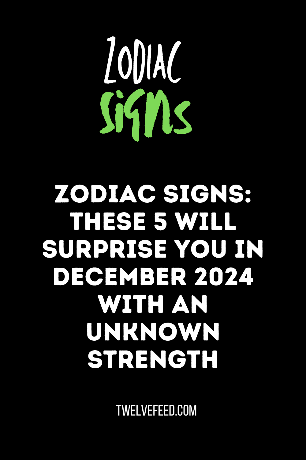 Zodiac signs: These 5 will surprise you in December 2024 with an unknown strength