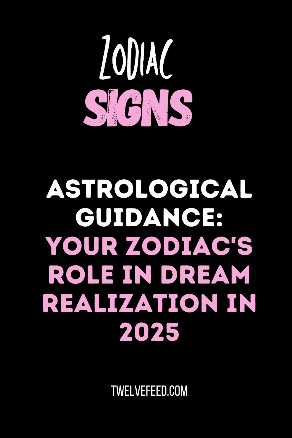 Astrological Guidance: Your Zodiac's Role in Dream Realization In 2025