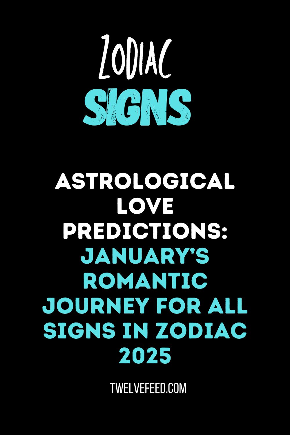 Astrological Love Predictions: January’s Romantic Journey for All Signs in Zodiac 2025