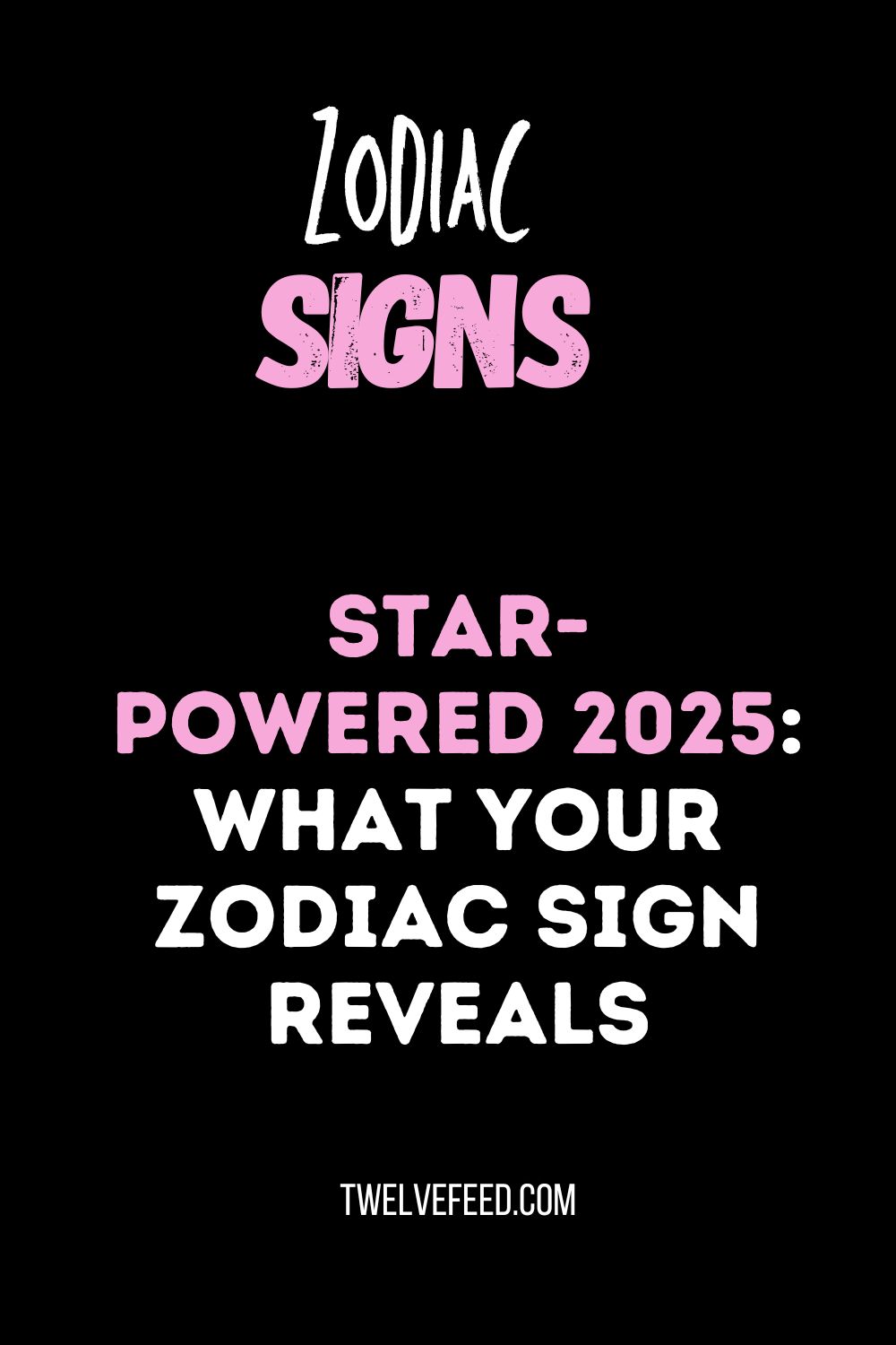 Star-Powered 2025: What Your Zodiac Sign Reveals