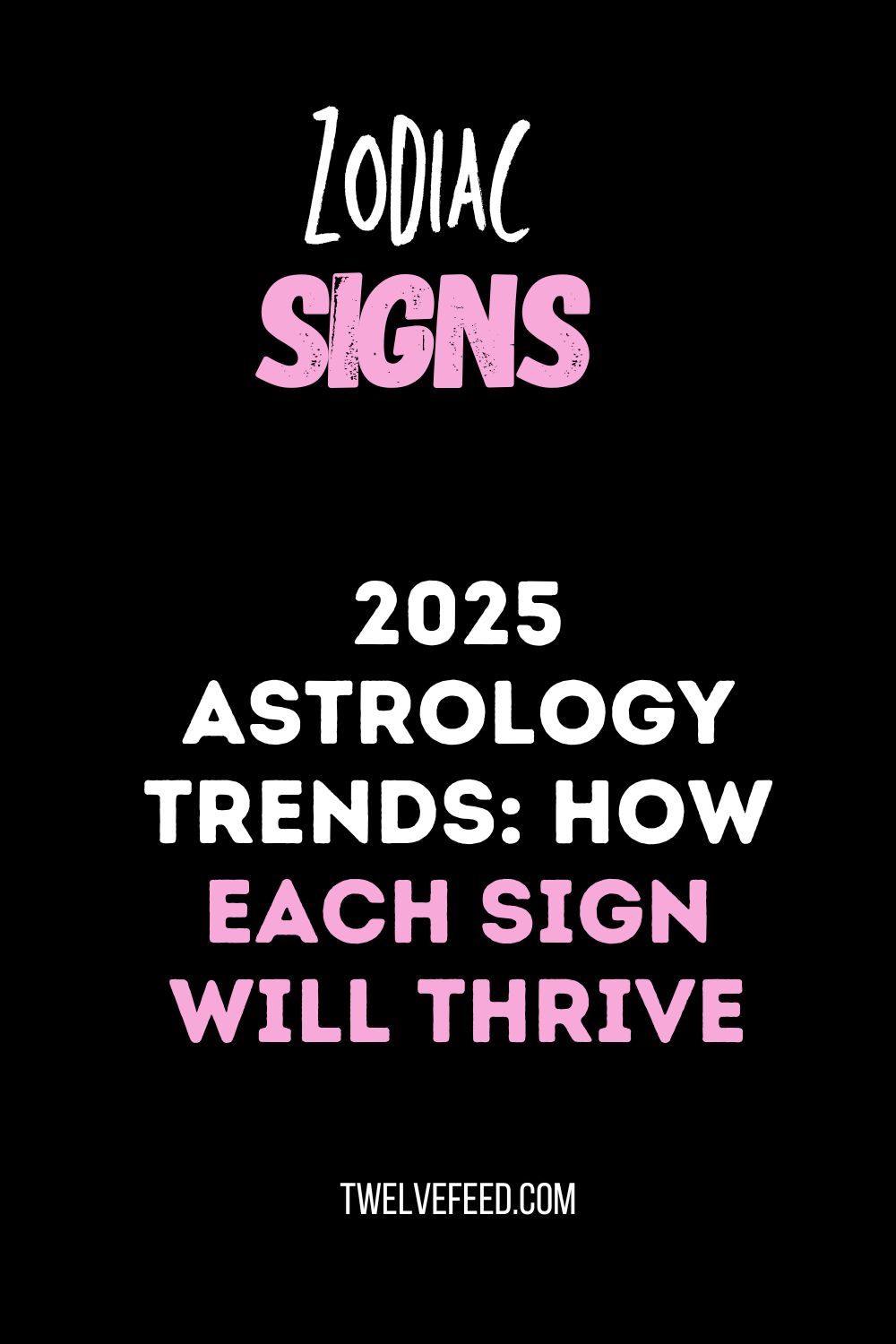 2025 Astrology Trends: How Each Sign Will Thrive