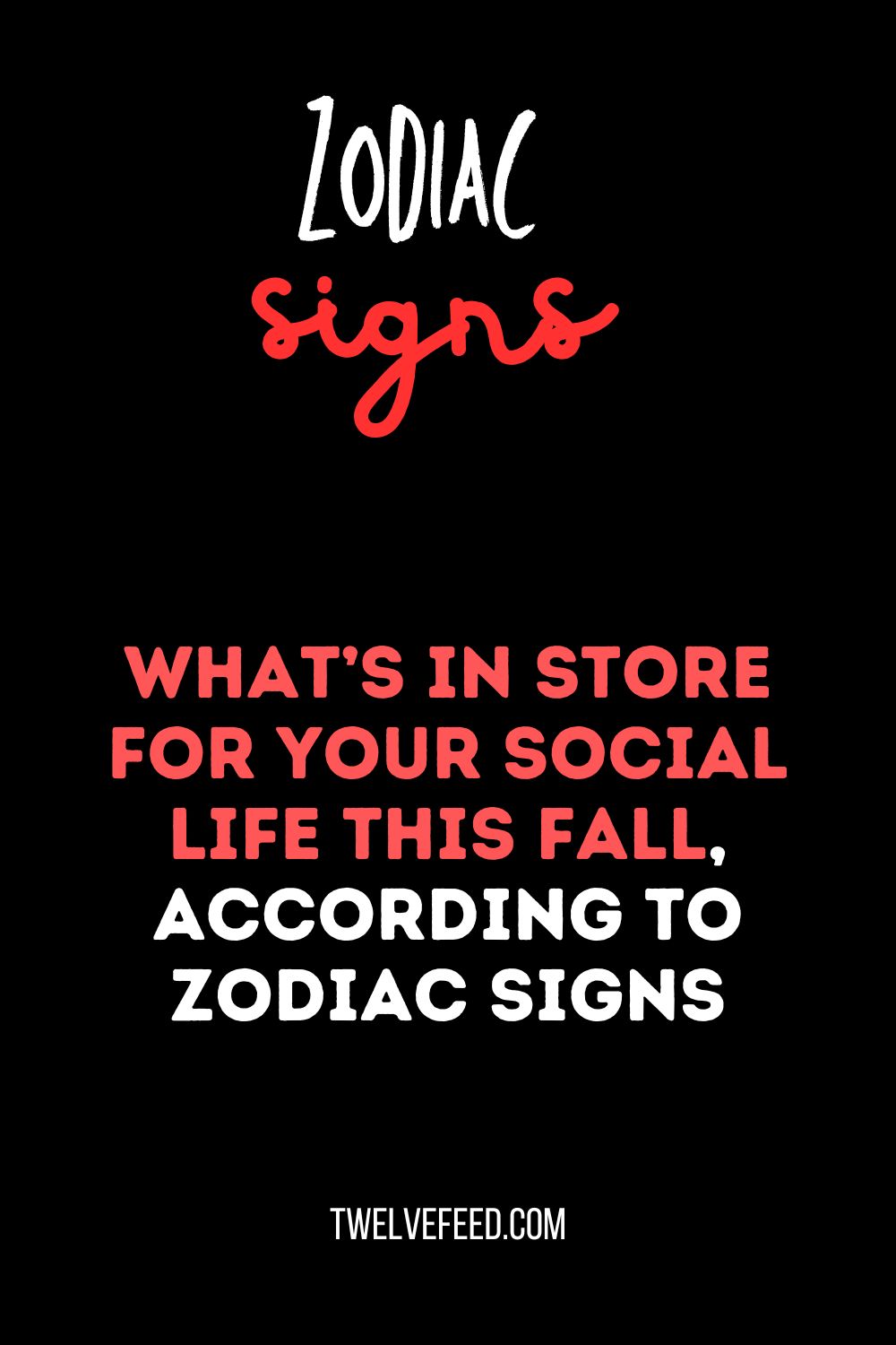 What’s In Store For Your Social Life This Fall, According To Zodiac Signs