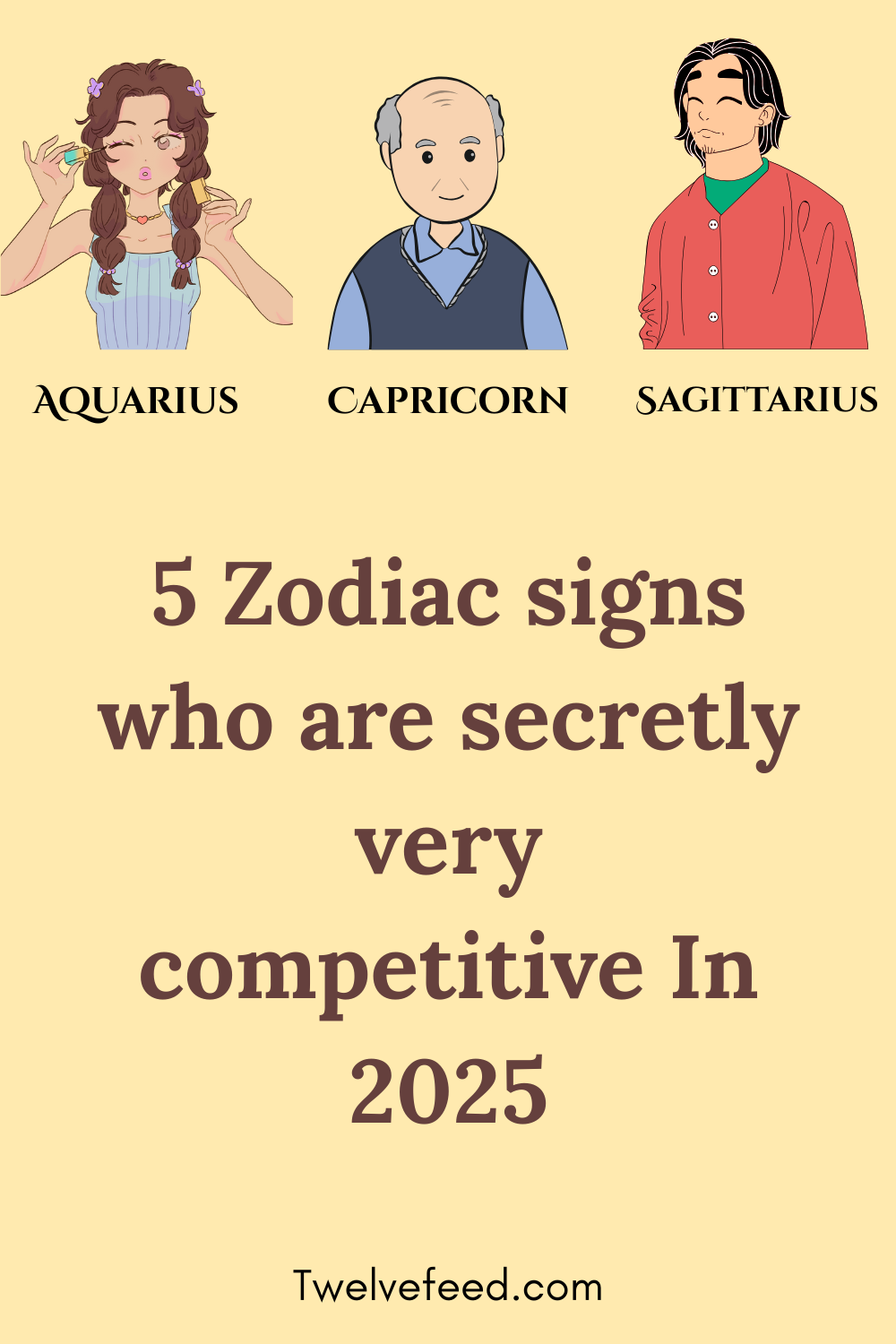 5 Zodiac signs who are secretly very competitive In 2025