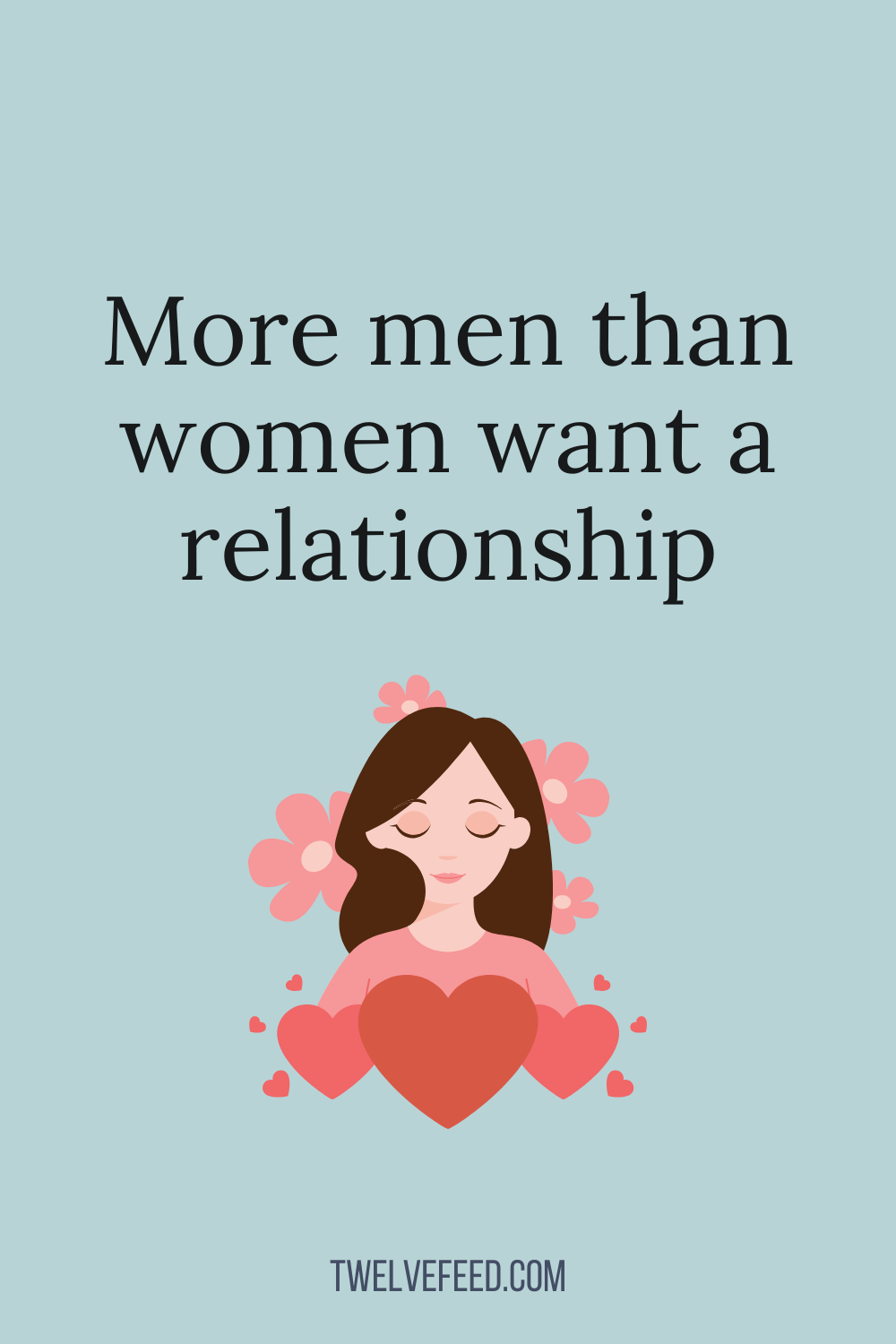 More men than women want a relationship