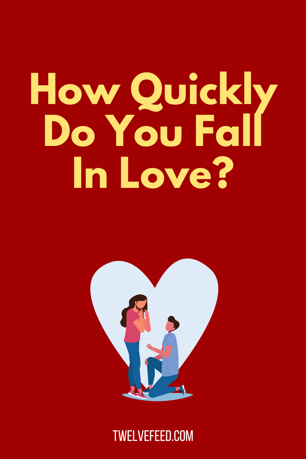 How Quickly Do You Fall In Love?