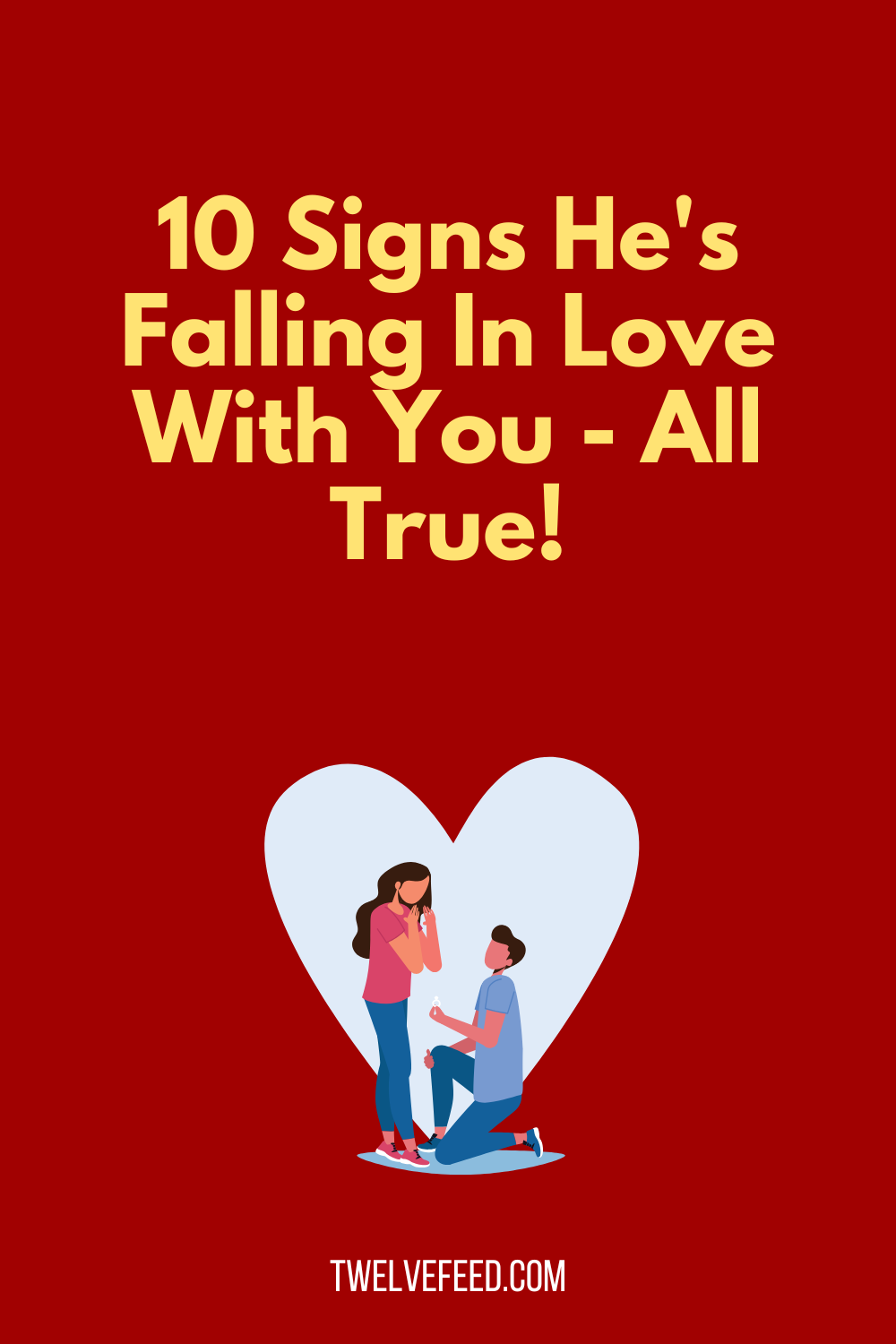 10 Signs He's Falling In Love With You - All True!